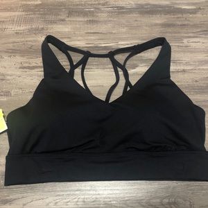 All In Motion Size Medium ~ Medium Support Lightly Padded Wireless Black (G308K)